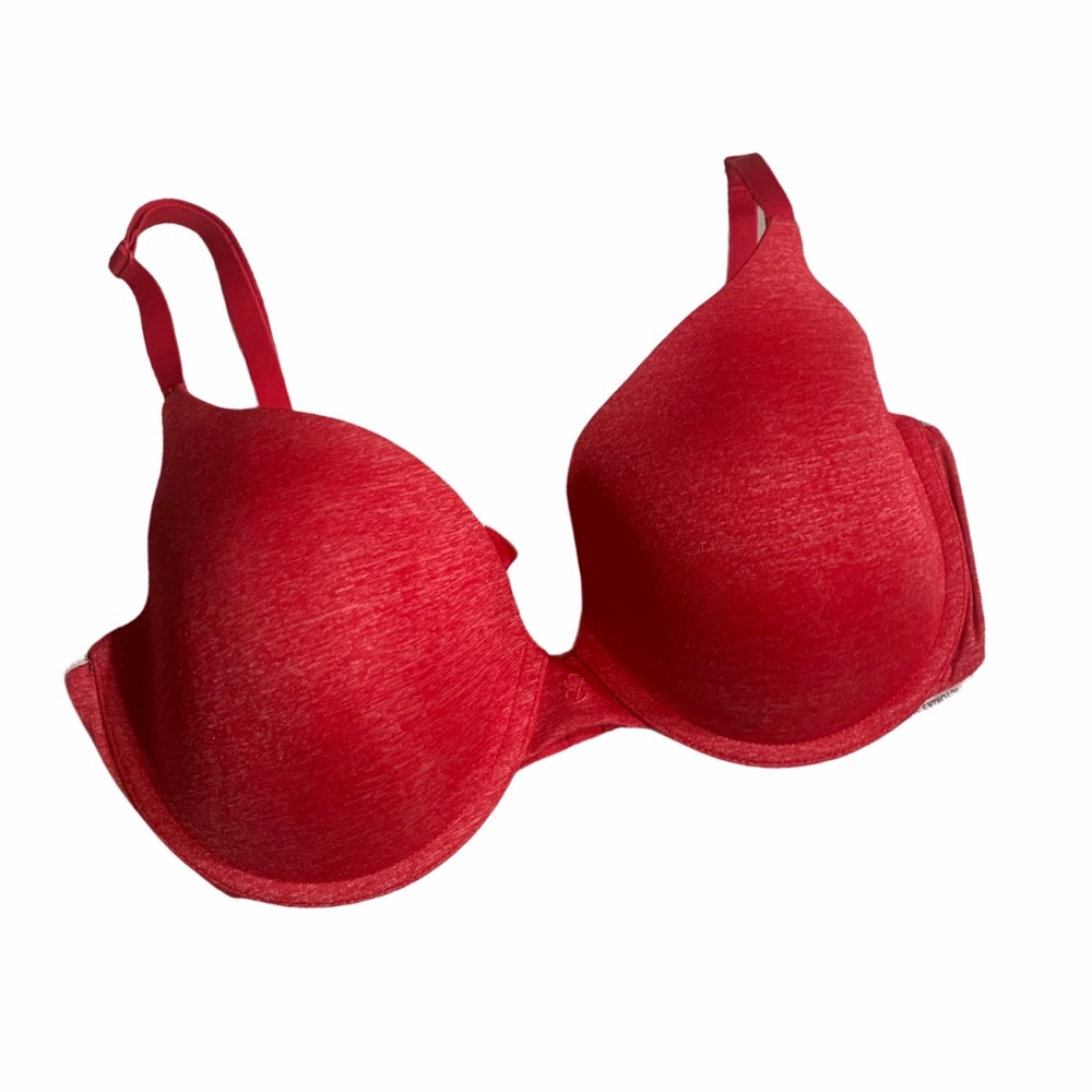 Victoria’s Secret Red Uplift Semi Demi 36D